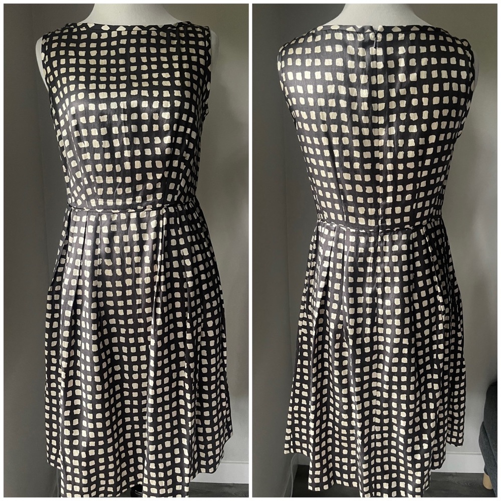 Banana Republic Silk Cotton Printed Dress